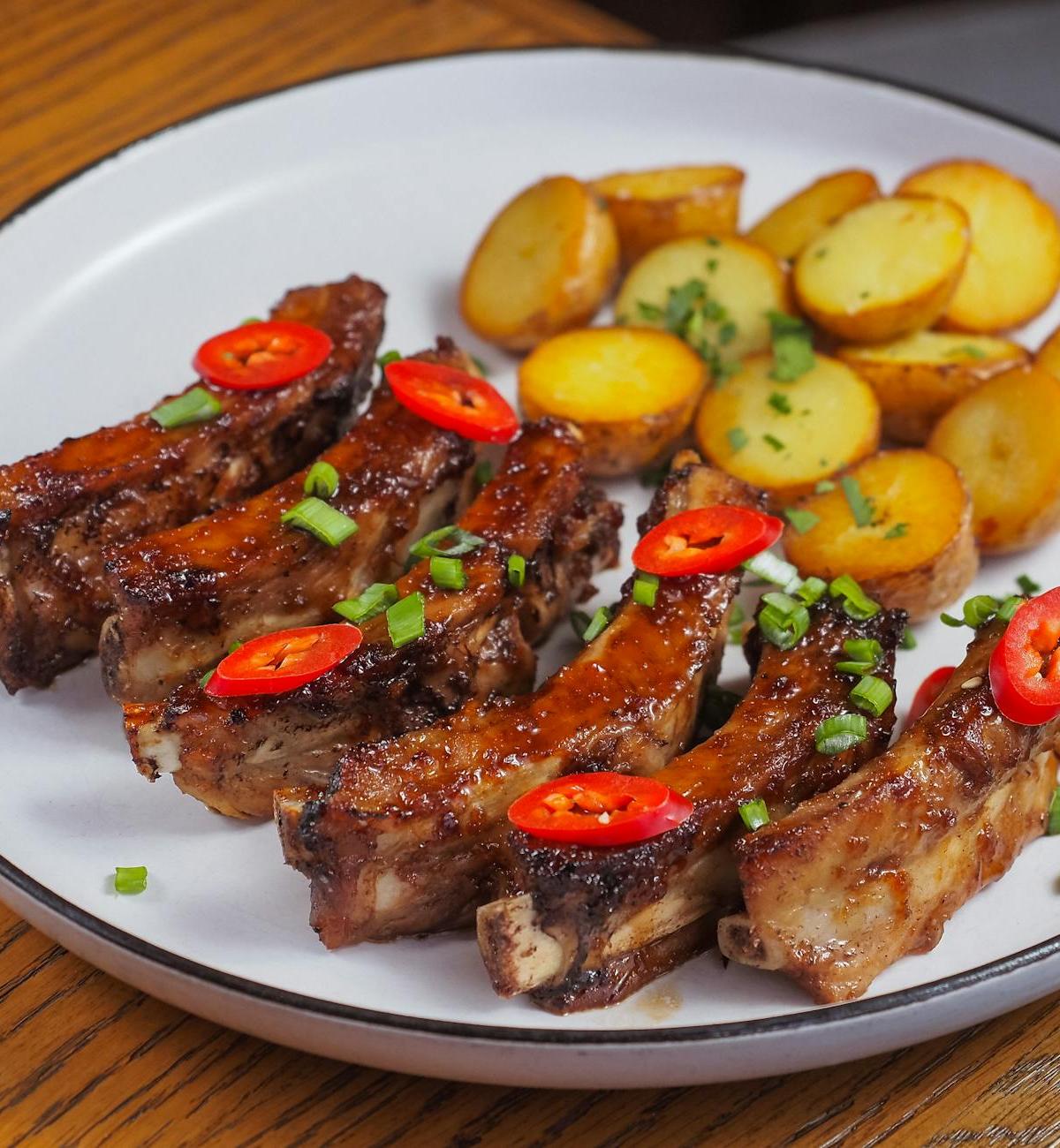 Żeberka Pieczone (Roasted Pork Ribs)