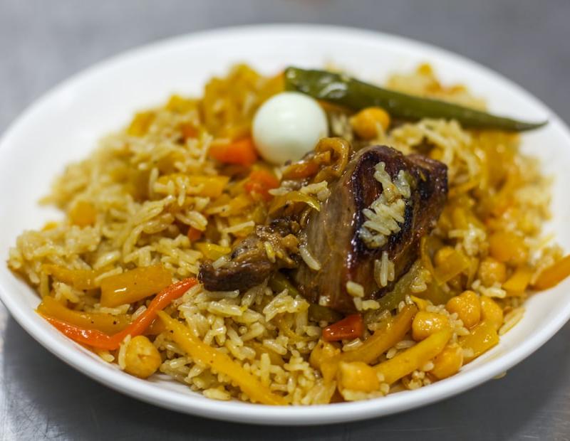 Zurbian: Spiced Lamb & Rice