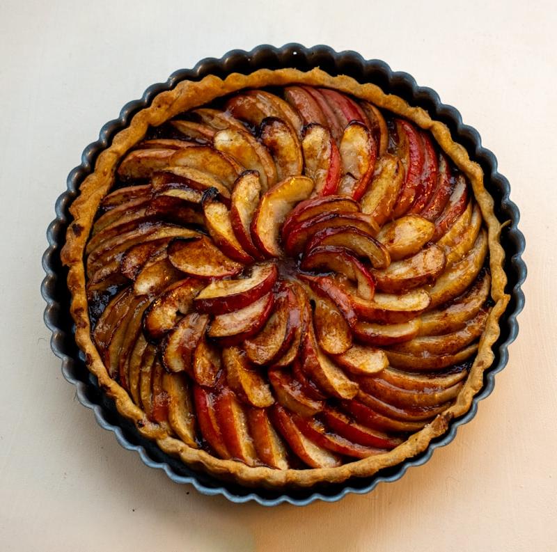 Zwetschgenkuchen (German Plum Cake)