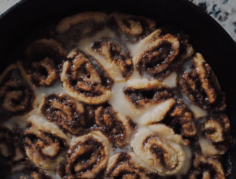 Cinnamon Roll French Toast Bake