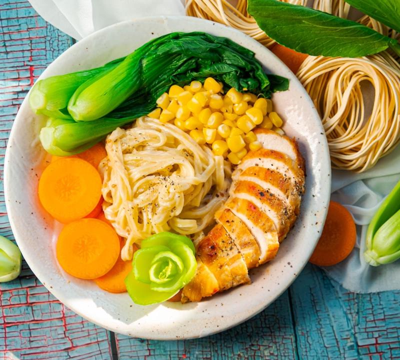One-Pan Chicken Noodle Skillet