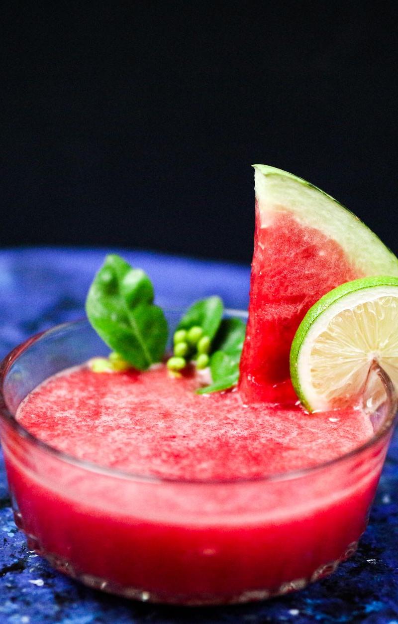 Salted Watermelon Lime Juice
