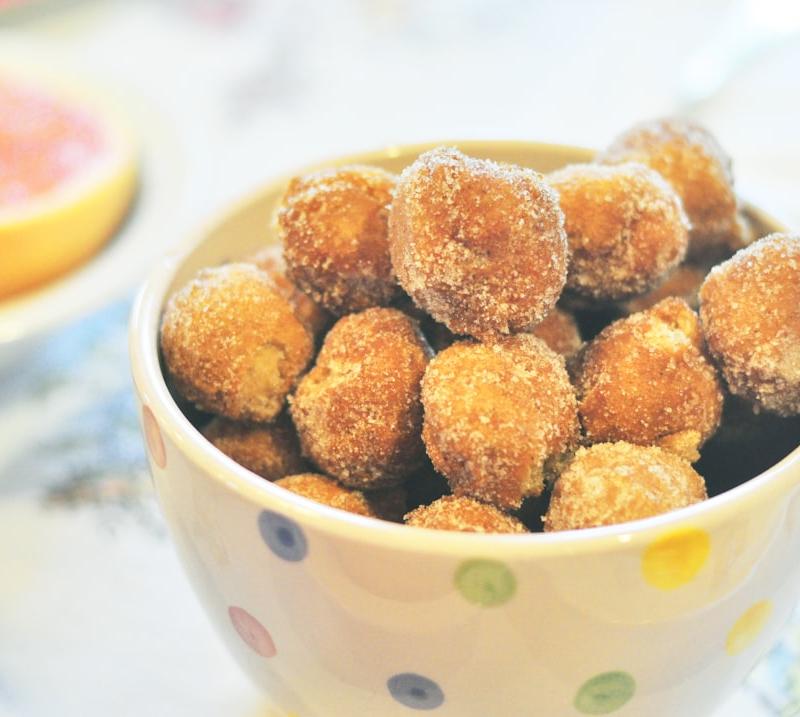 Cinnamon Sugar Donut Bites