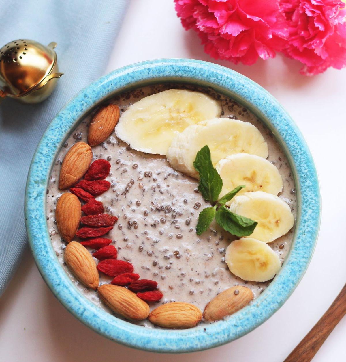 5-Min Banana Chia Pudding