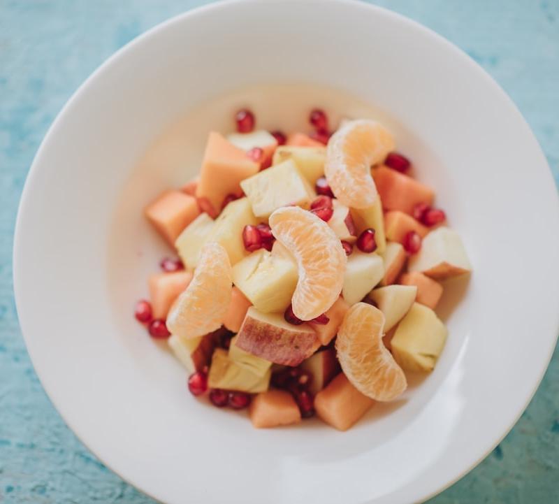 Crispy Apple & Pear Salad with Pomegranate
