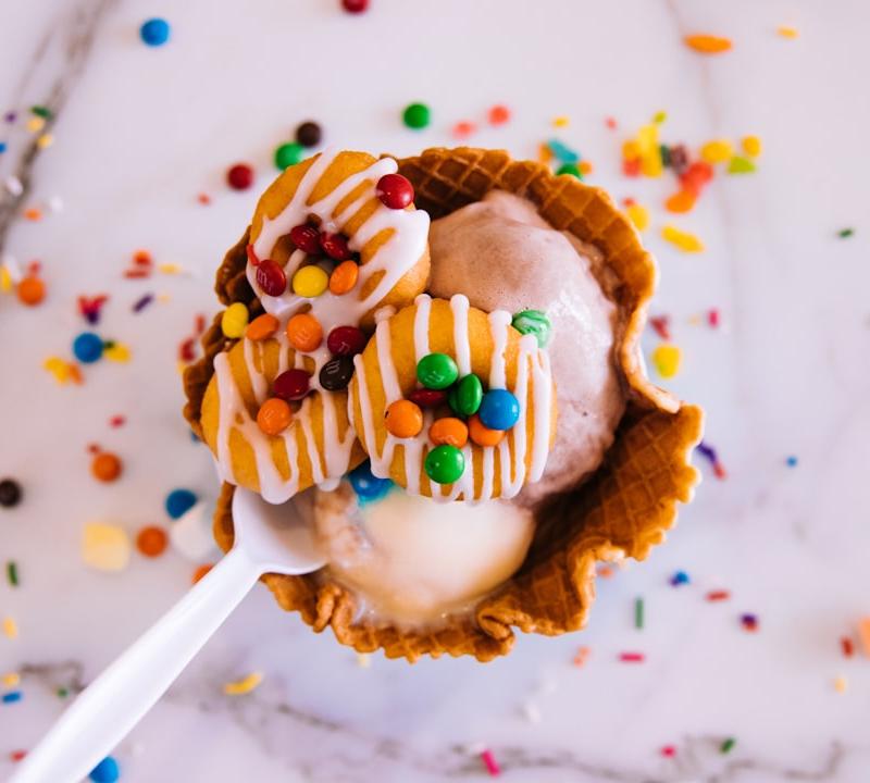 5-Min Peanut Butter Sundae