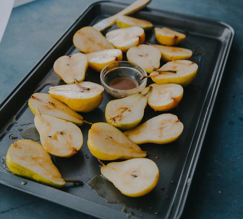 15-Minute Roasted Honey Pears