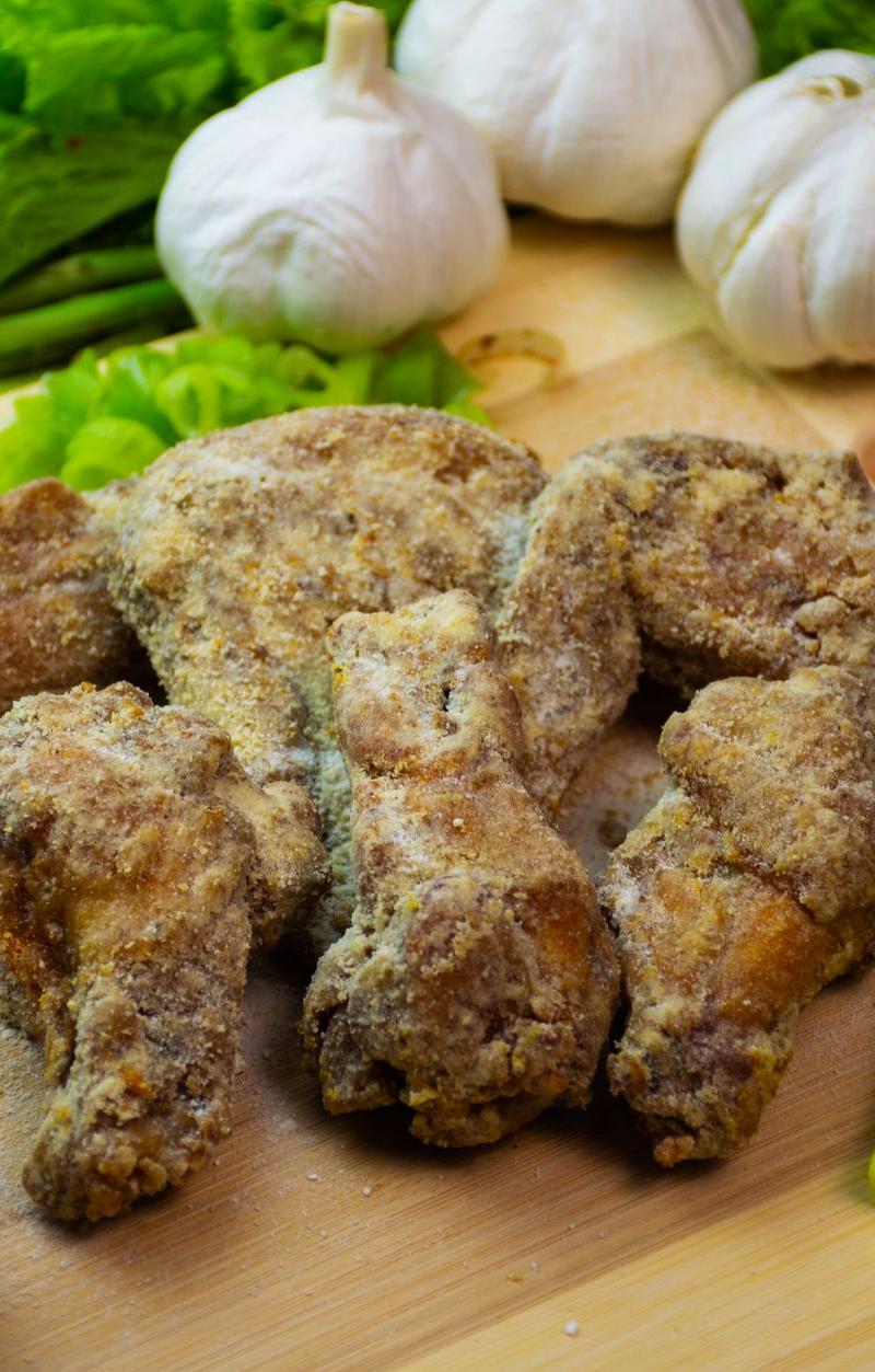 Honey Garlic Air Fryer Wings