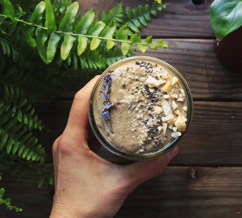 5-Minute Coffee Banana Smoothie
