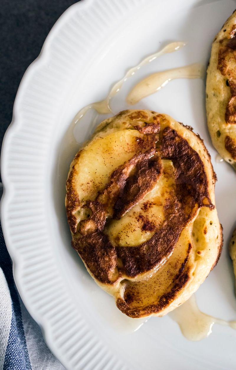 Cinnamon Swirl Pancakes
