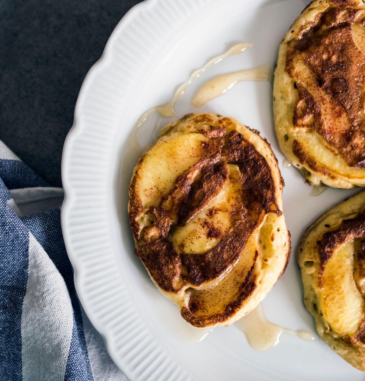 Cinnamon Swirl Pancakes