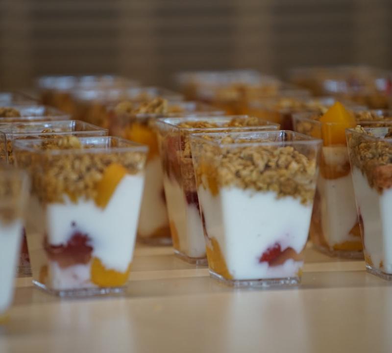 Peach Yogurt Parfait