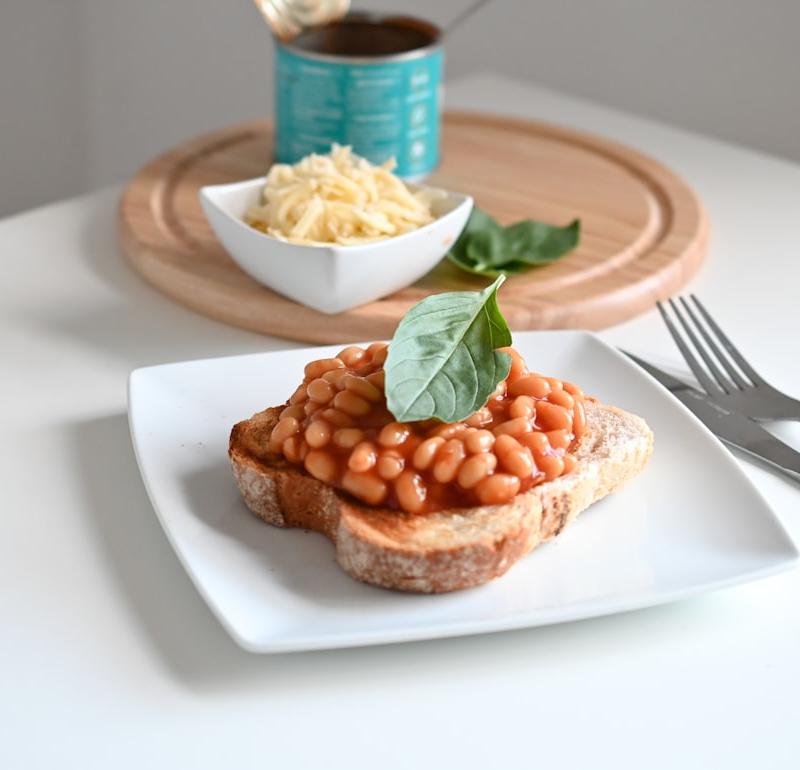 Cheesy Beans on Toast