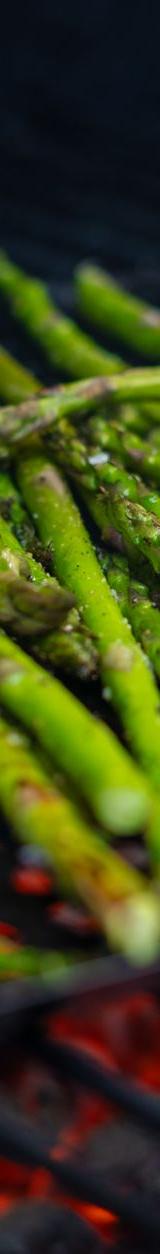 Charred Lemon Grilled Asparagus