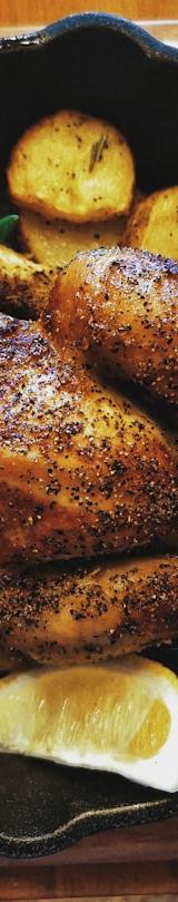 Sheet Pan Roast Chicken & Sweet Potato