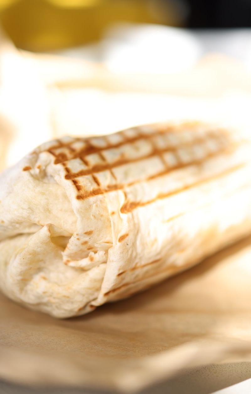 Crispy Cheese & Chicken Wrap