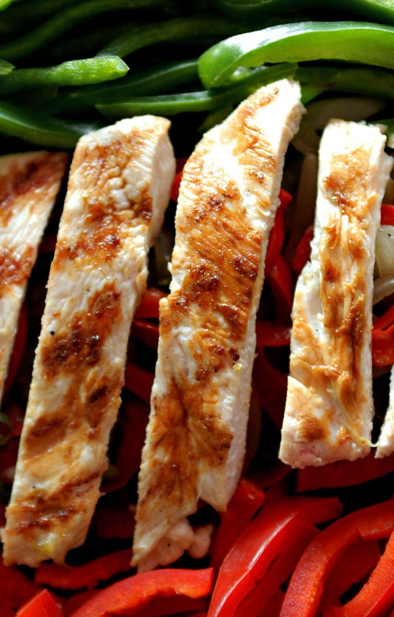 Sheet Pan Chicken Fajitas