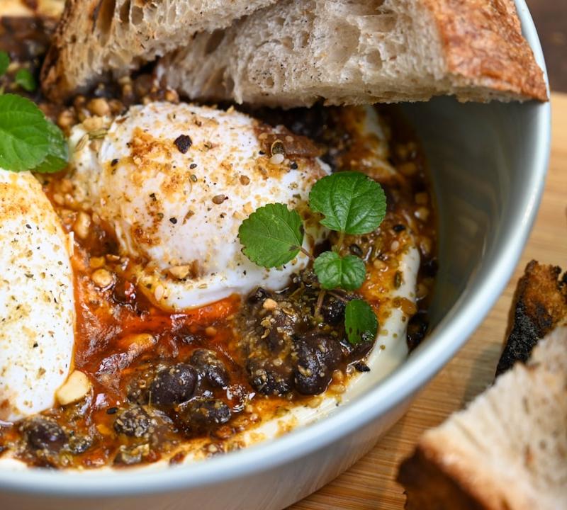 Baked Goat Cheese Dip