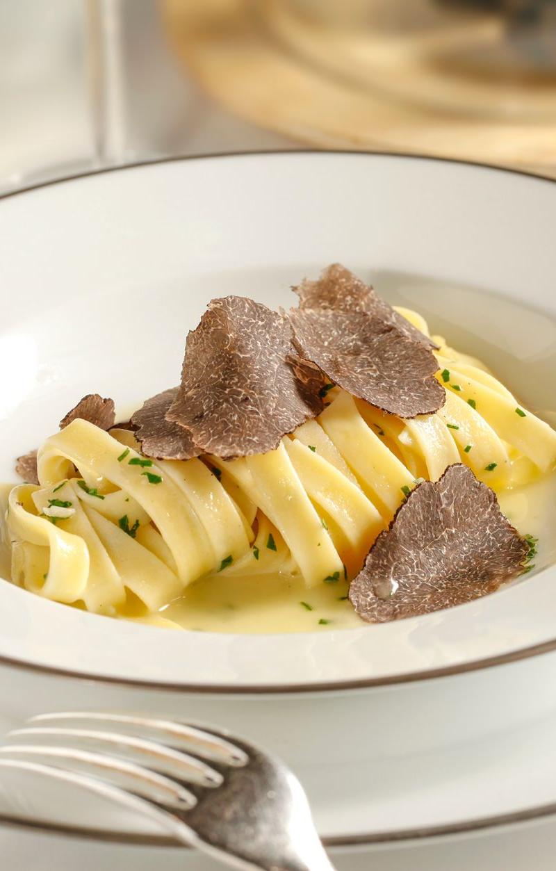 Creamy Truffle Fettuccine