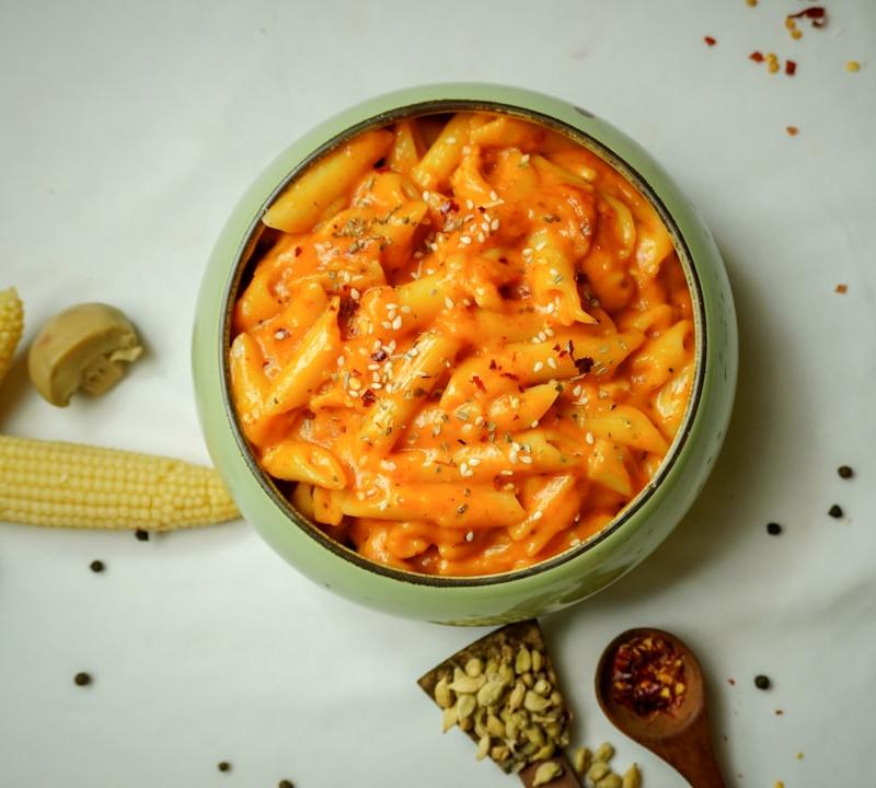 Creamy Buffalo Chicken Pasta