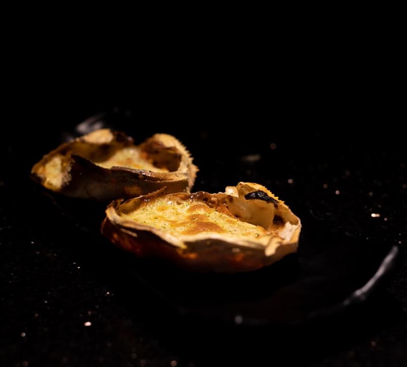 Cinnamon Butter Baked Sweet Potato