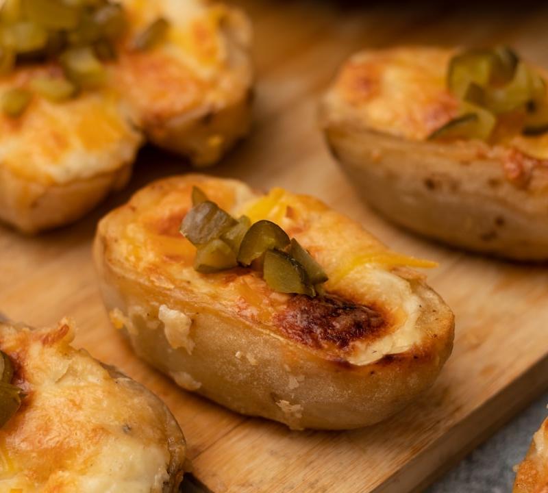 Chili Cheese Baked Potato