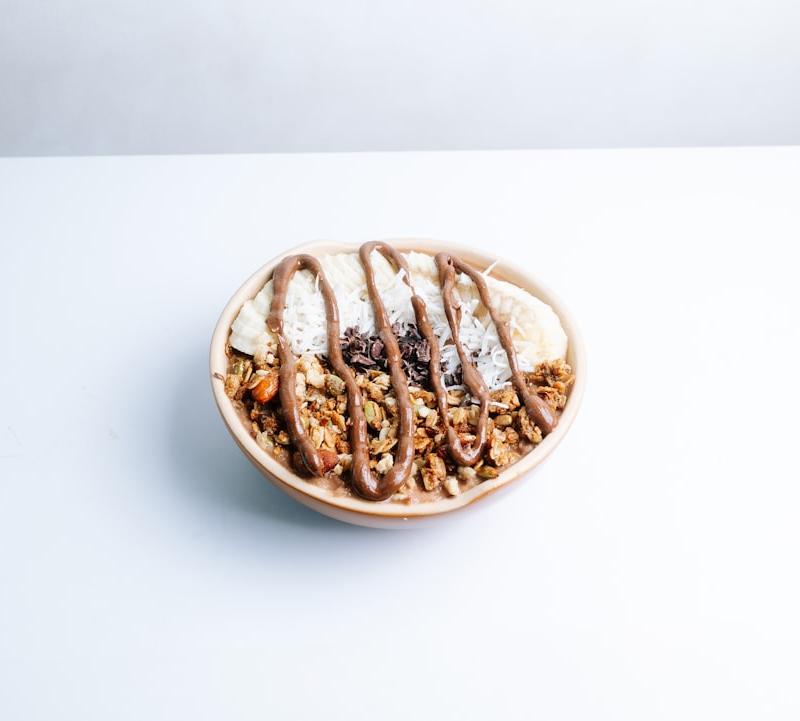 Warm Chocolate Chip Oatmeal Bowl