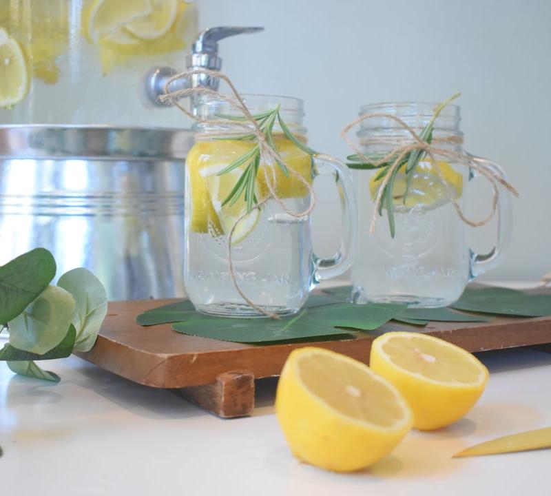 Lemon Mint Water