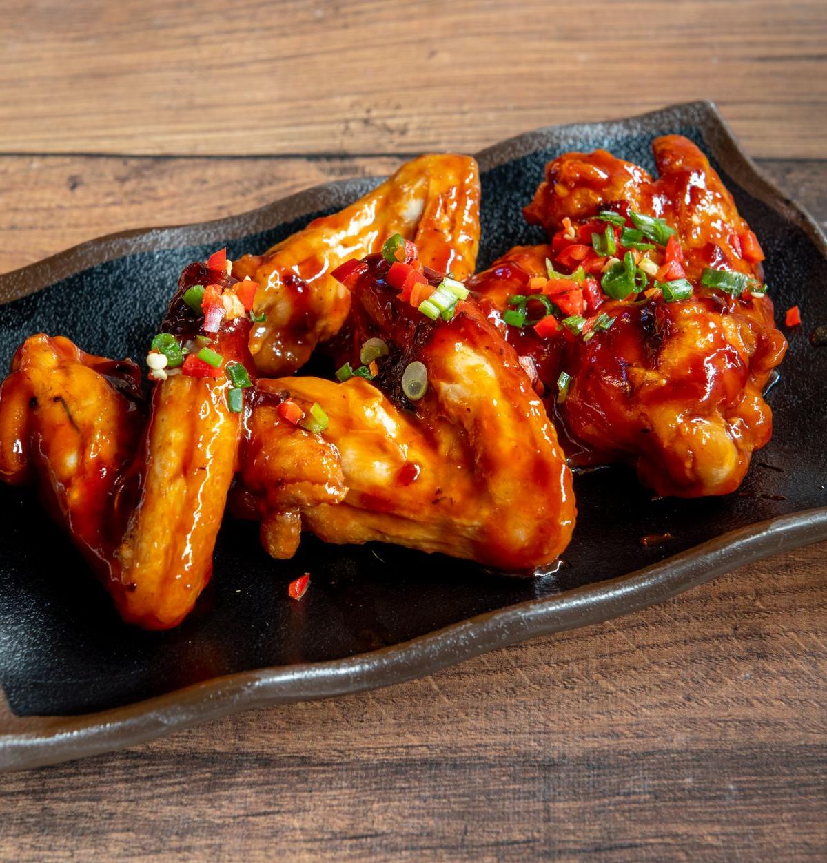 Air Fryer Maple Dijon Chicken Wings