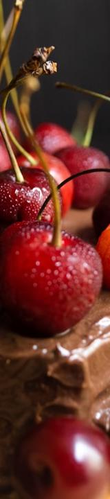 Chocolate Cherry Dump Cake Squares