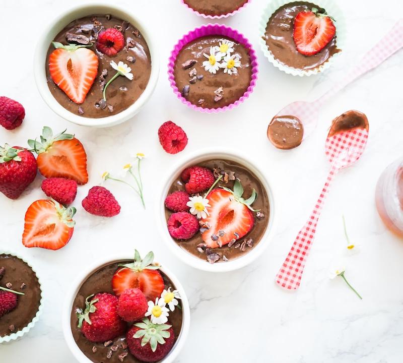 5-Minute Chocolate Pudding Cups