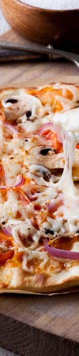 Garlic & Ricotta White Pizza Flatbread