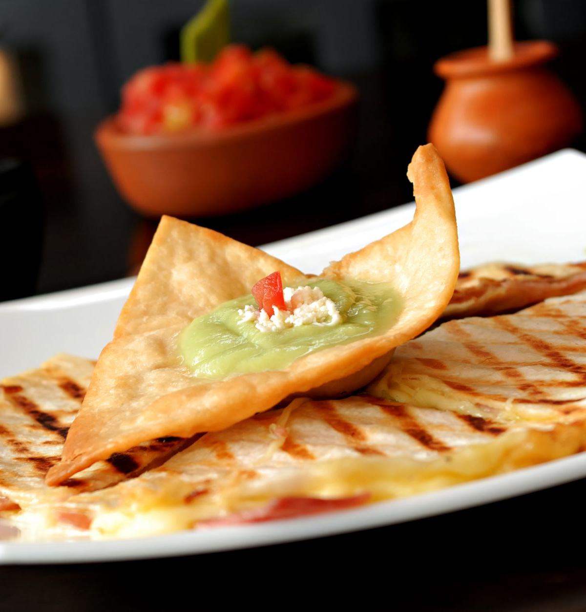Crispy Corn & Cheddar Quesadilla