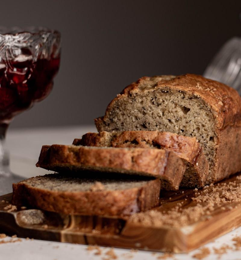 3-Ingredient Banana Bread