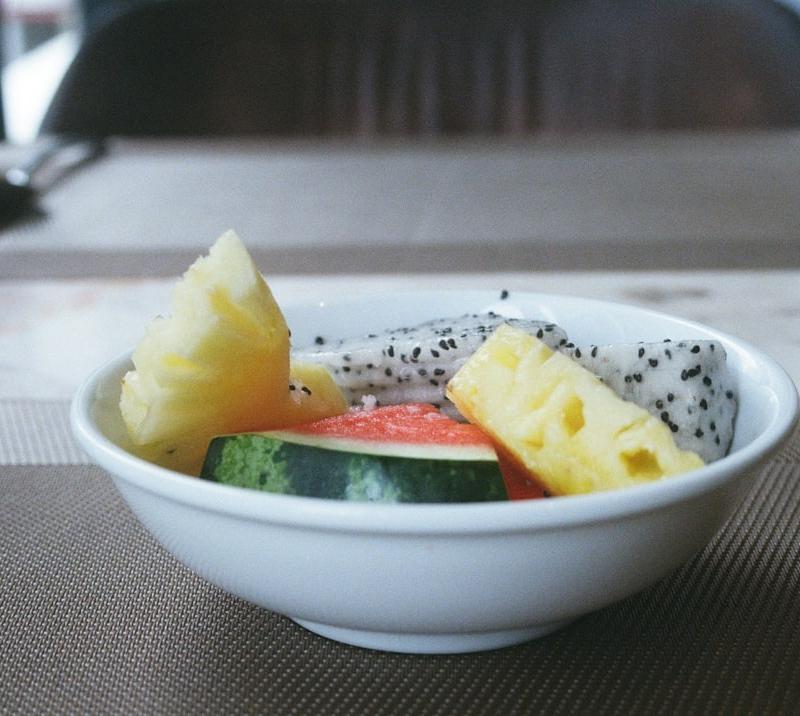 Tropical Fruit Salad with Coconut