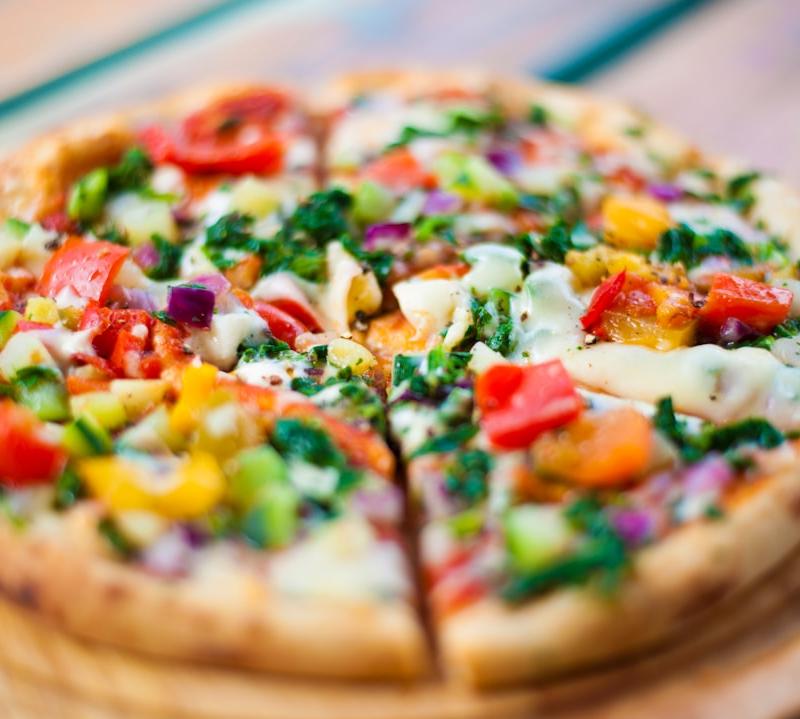 Crispy Pita Pizzas