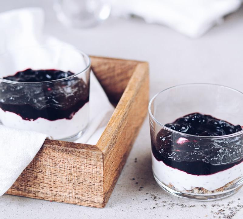 5-Min Blueberry Chia Pudding