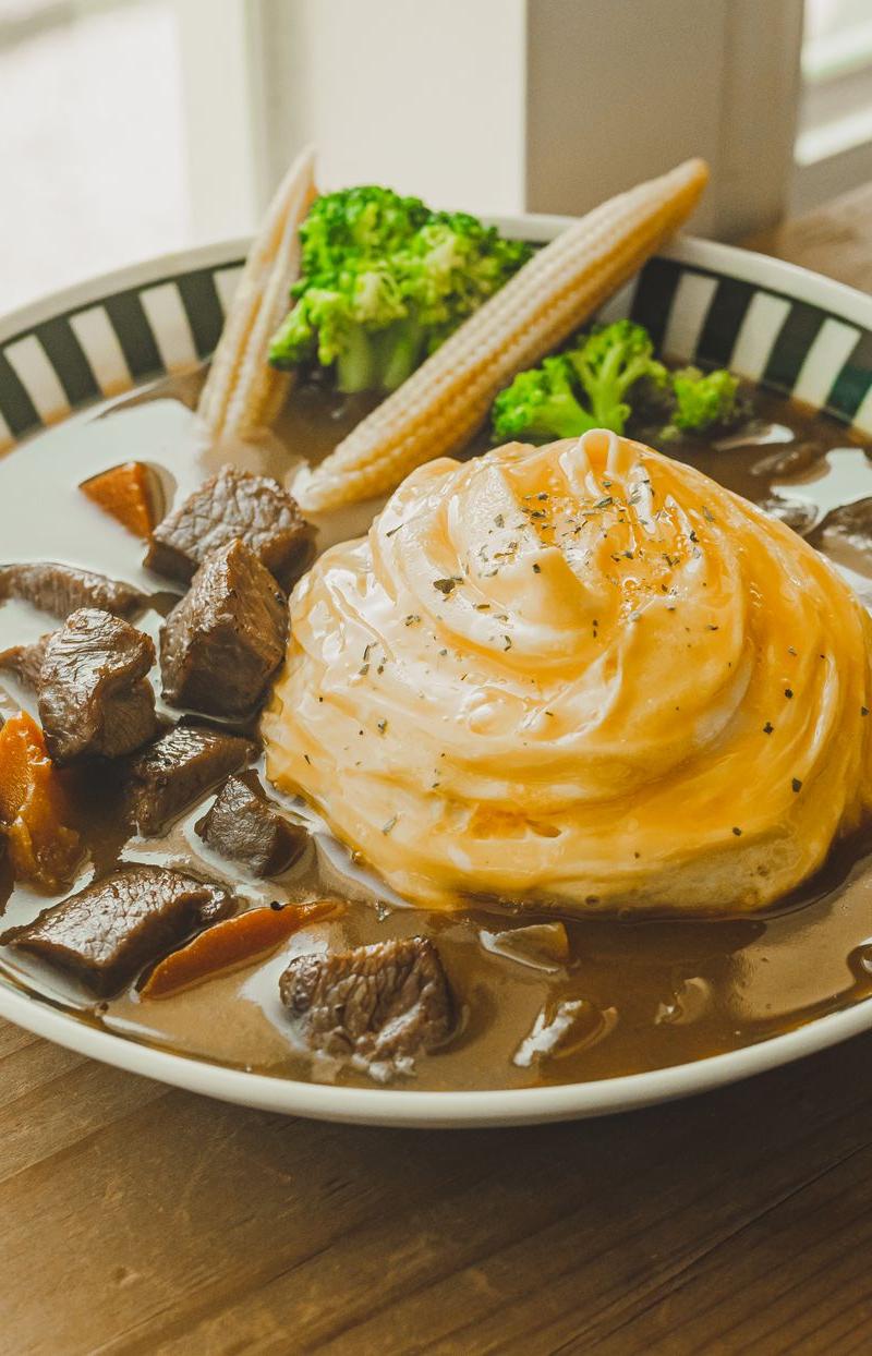 Hamburger Gravy & Mashed Potatoes