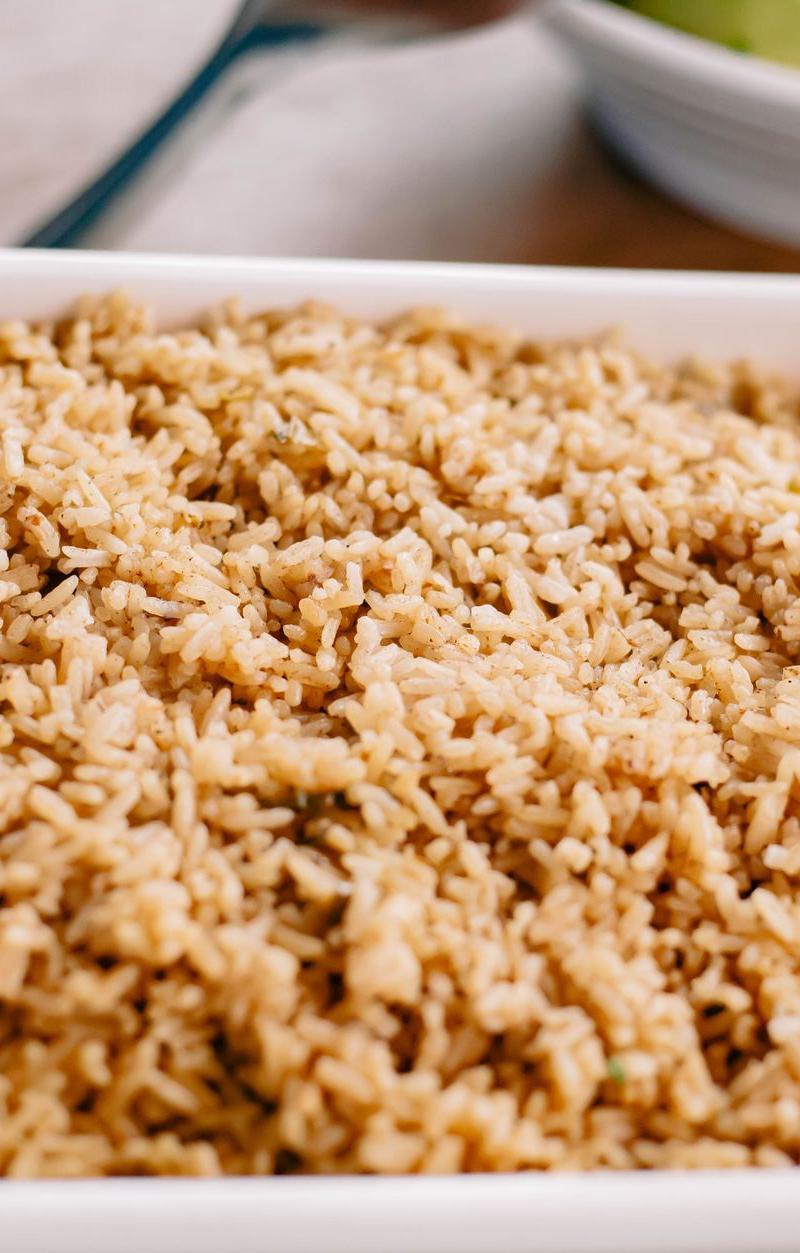 Buttery Chicken Broth Rice