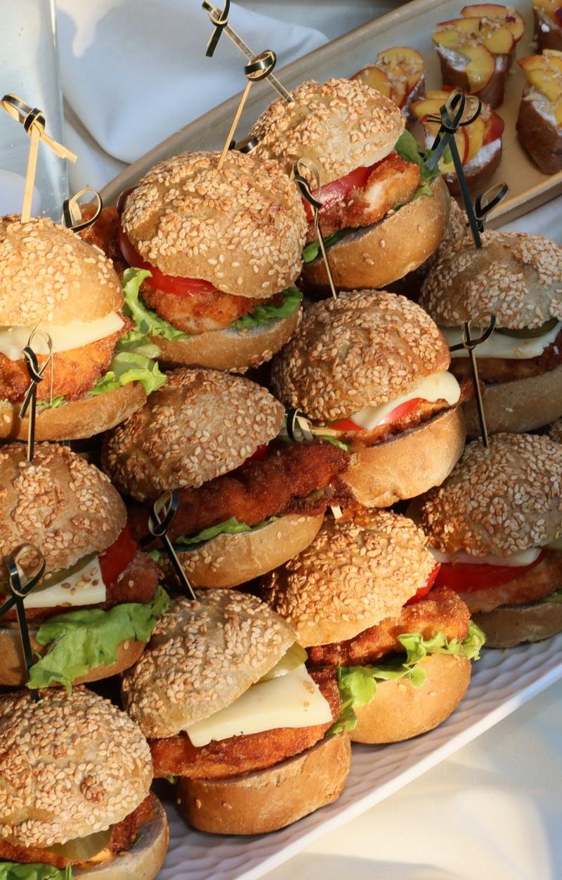 Crispy Chicken Parm Sliders