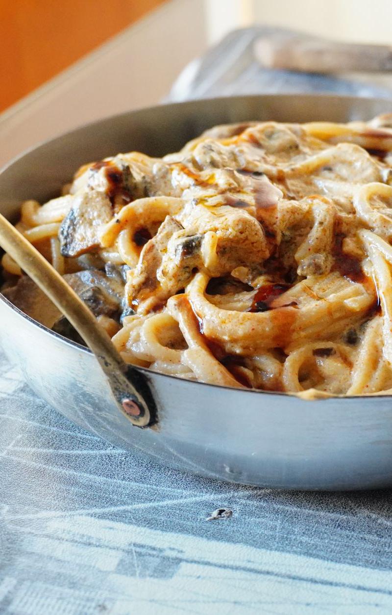 Creamy Herbed Cheese Pasta