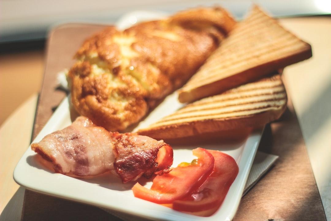 Ham & Pepper Omelet