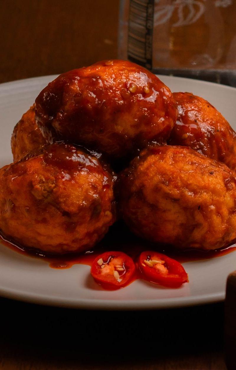 20-Min Sweet Chili Meatballs