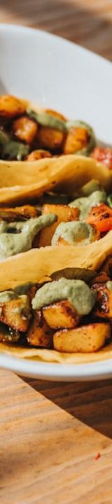 10-Min Charred Veggie Tacos