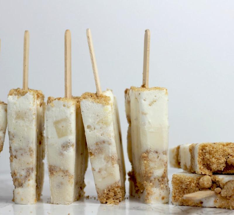 Yogurt Banana Pops
