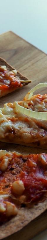 BBQ Chicken Tortilla Pizza