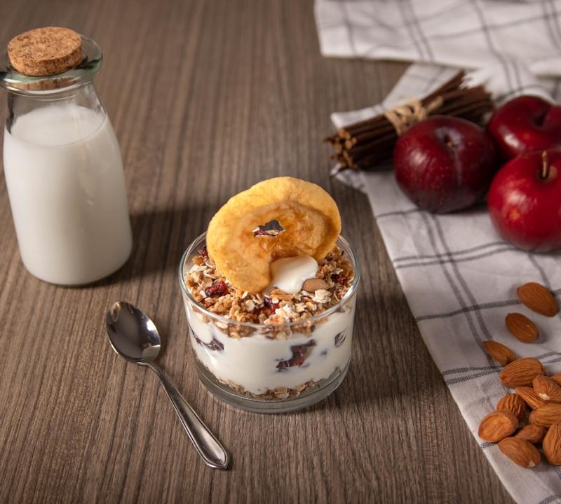 Apple Cinnamon Yogurt Parfait