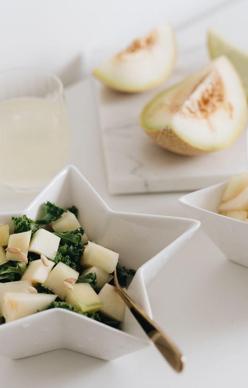 Fresh Melon Salad with Mint