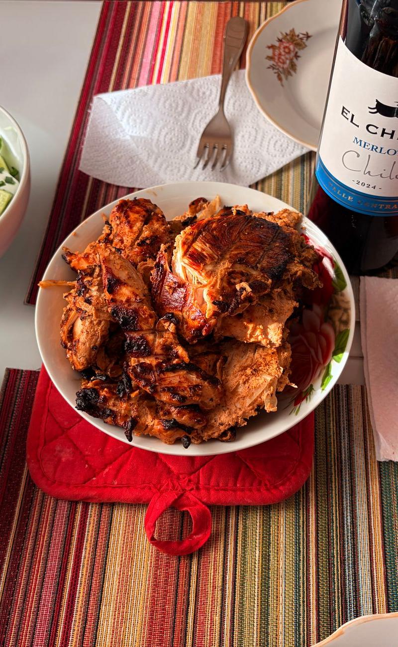 Crispy Chipotle Honey Chicken Thighs