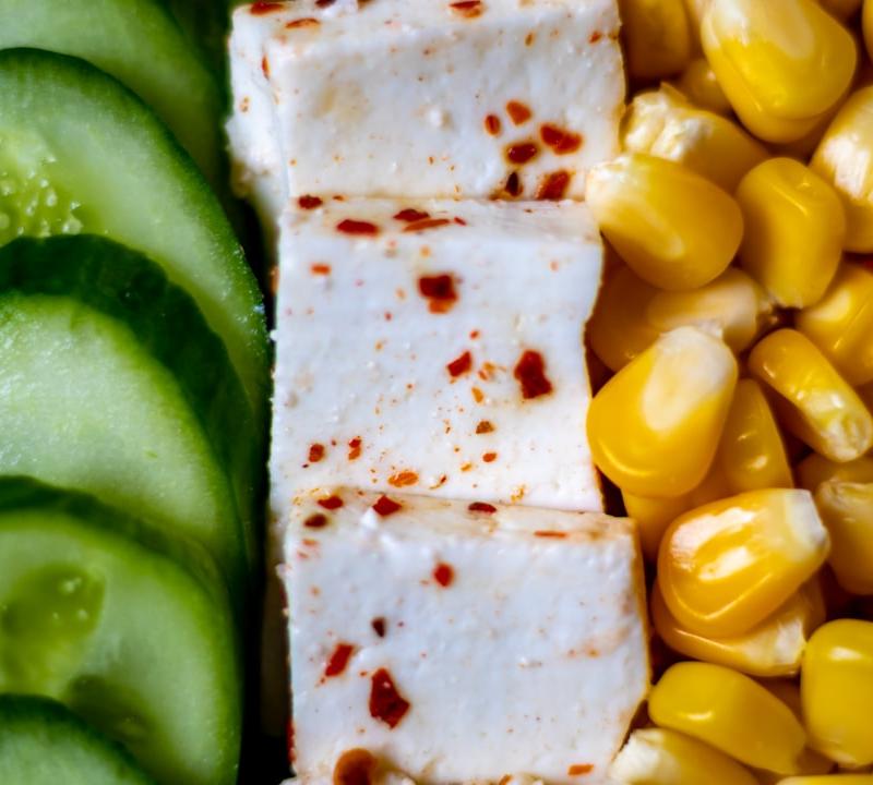 Cottage Cheese Veggie Bowl